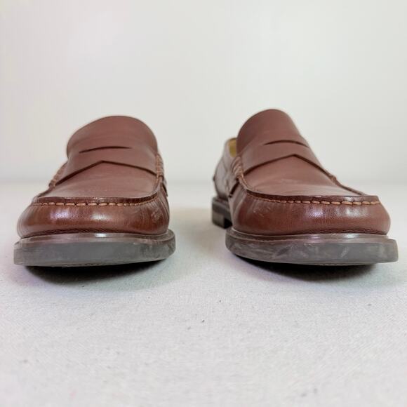 Cole Haan Pinch Prep Penny Loafer Men\'s 9M Brown Leather Classic Moc Toe Slip On main image 10